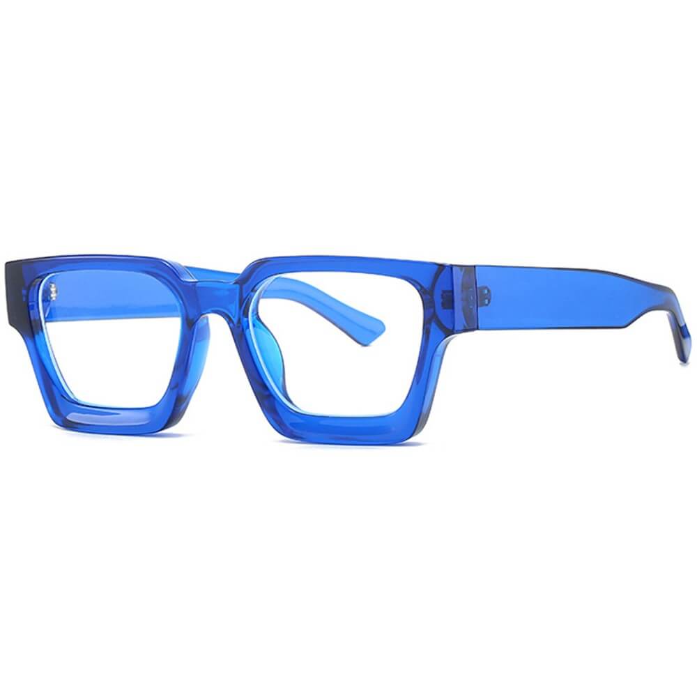 Blue Light Blocking Glasses for Computer Gaming Oversized Frame - Marbles