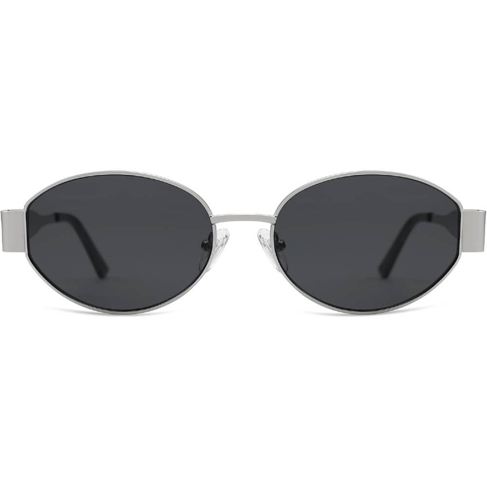 Retro Oval Sunglasses Trendy Sun Glasses Classic Shades for Women and Men